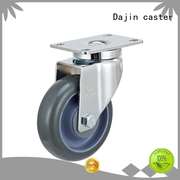 Dajin caster Brand carts medium duty caster trolleys factory