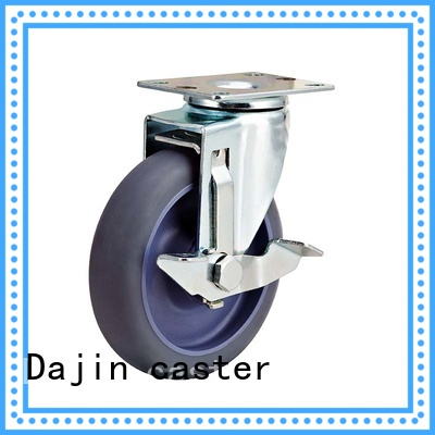 noiseless metal swivel casters bake cheapest factory price for airport