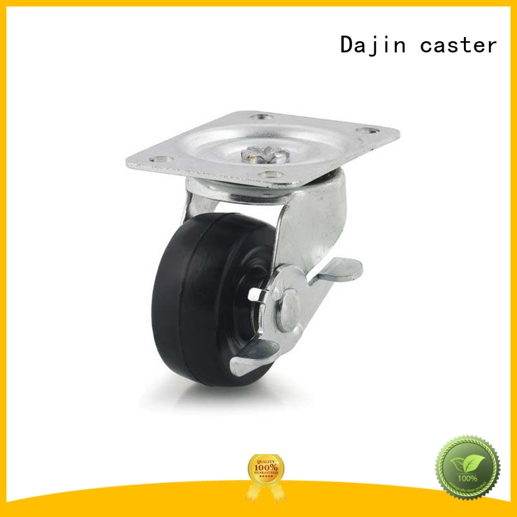 Dajin caster general desk chair casters brake for car