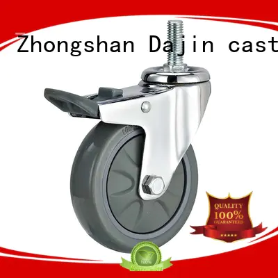 Dajin caster threaded medium duty caster ball fro rack
