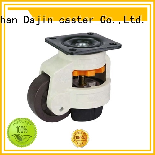 Dajin caster light-height leveling casters wheel for equipment