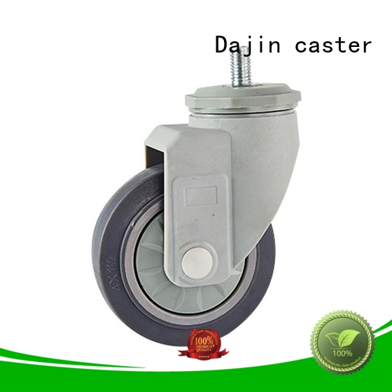 Dajin caster hot-sale plastic caster wheels custom service bakery-racks