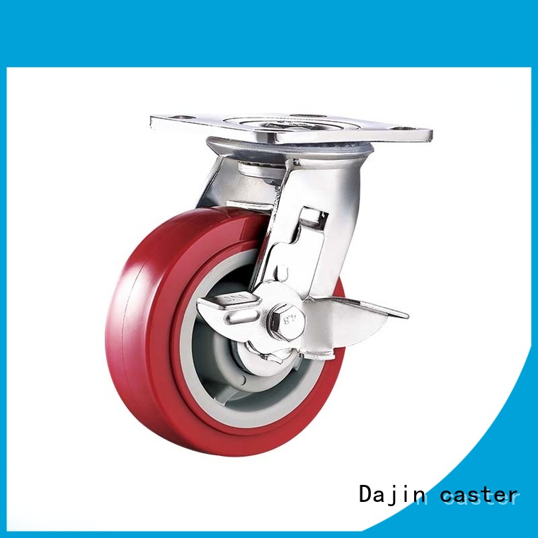 fixed heavy duty swivel castors wheel for machine