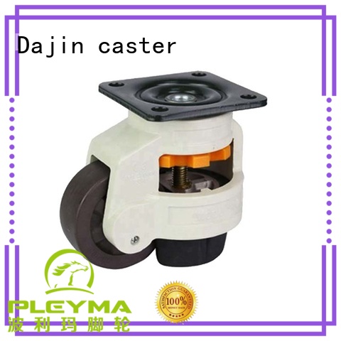 leveling swivel caster top brand for wholesale Dajin caster