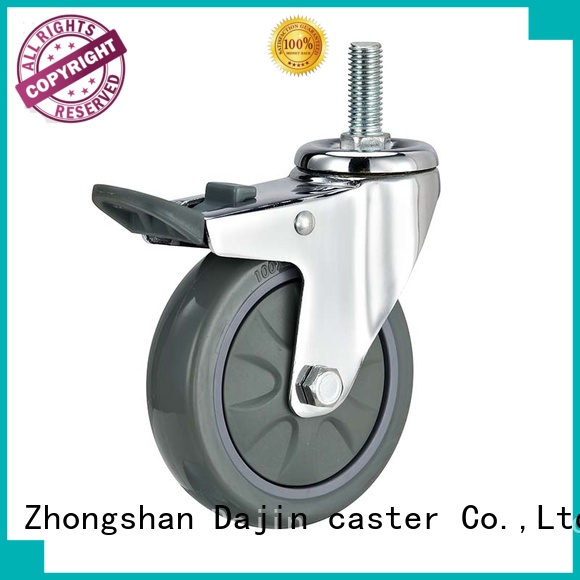 duty small swivel casters thread for dollies