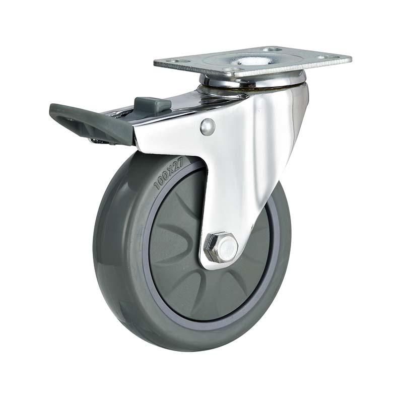 Dajin caster economic 2 swivel caster wheels swivel for trolleys-3