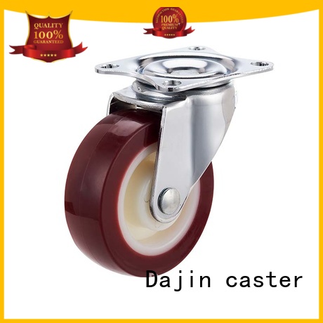 light polyurethane caster wheel swivel at discount Dajin caster