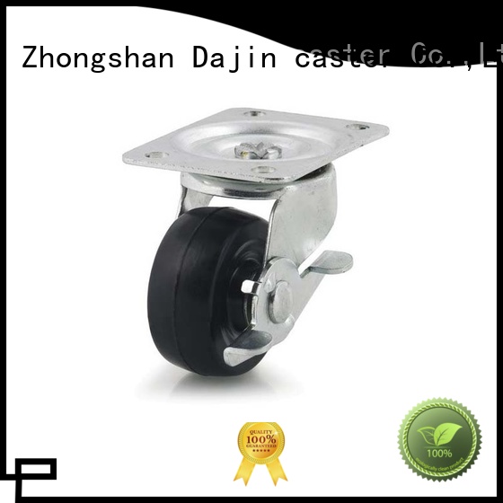 Dajin caster pu polyurethane wheels rubber for car