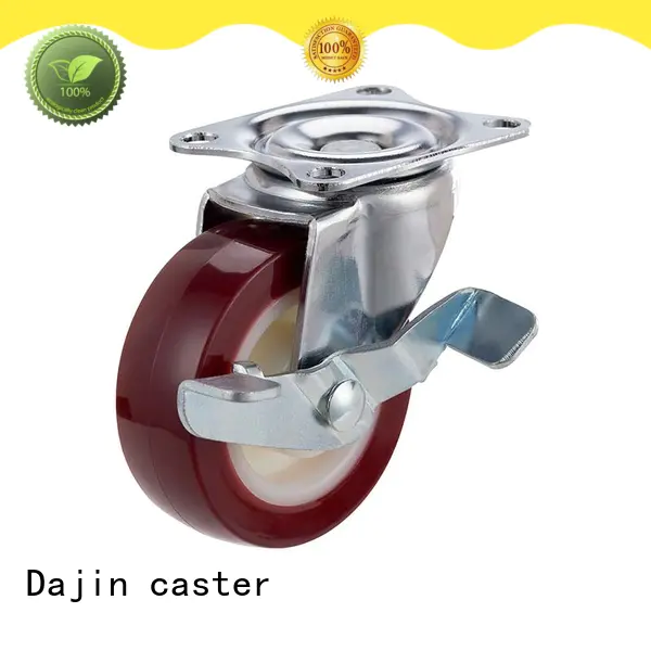 furniture office chair casters plastic at discount Dajin caster