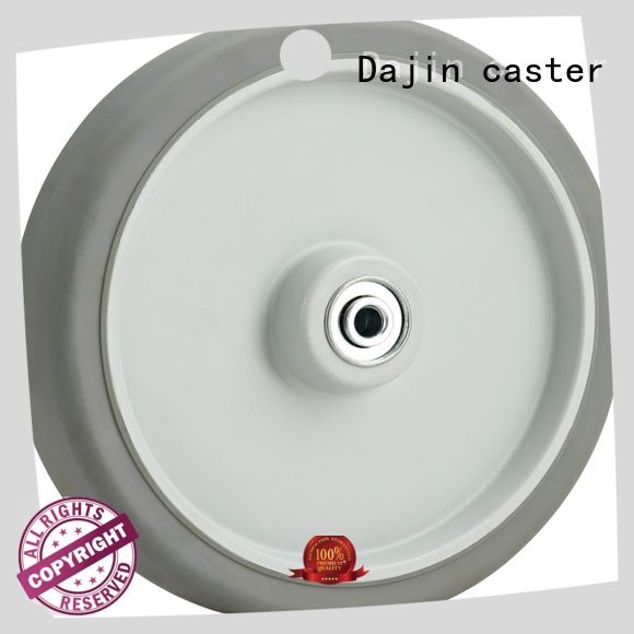 Dajin caster noiseless metal swivel casters cost-efficient for trolley