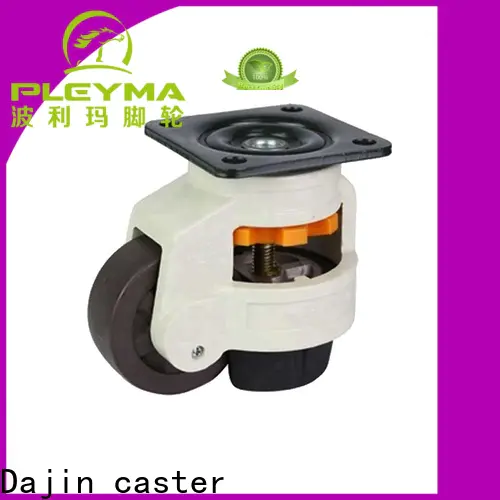 Dajin caster leveling casters nylon medical equipment