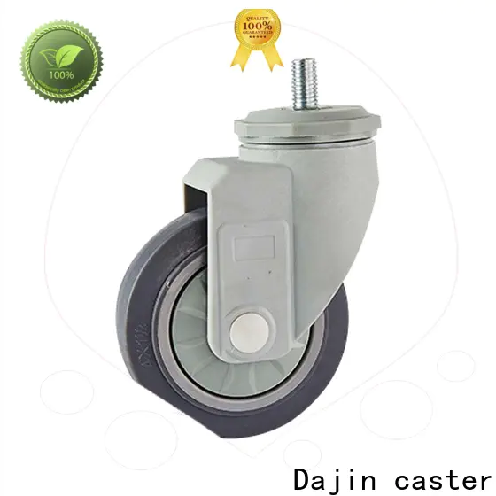 Dajin caster high-duty plastic caster wheels swivel single ball