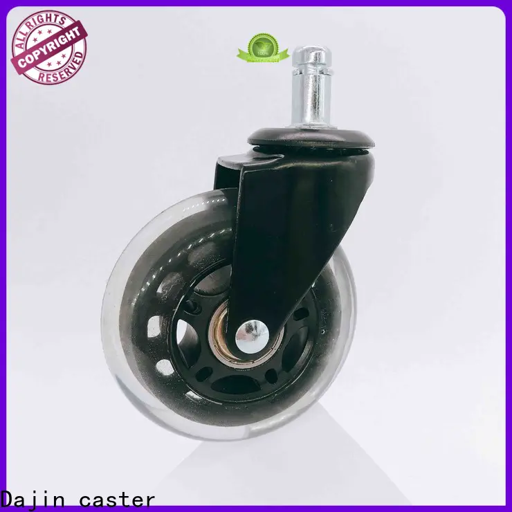 Dajin caster pu rollerblade caster wheels inquire now for wholesale