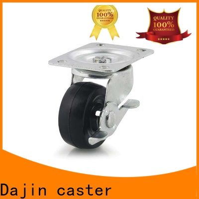 Dajin caster industrial chair casters plate for car