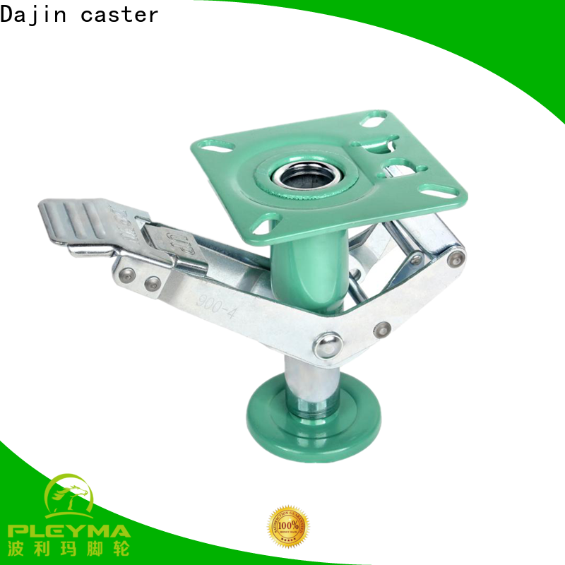 hielastic caster floor lock caster blade