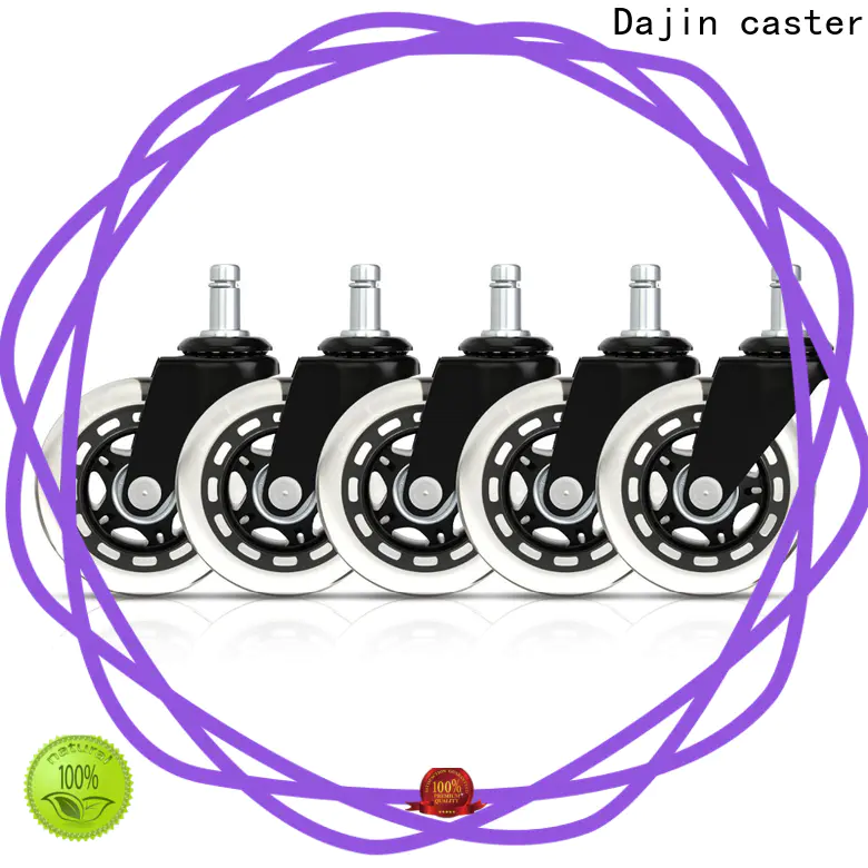 Dajin caster transparent 76mm rollerblade wheels roller at discount