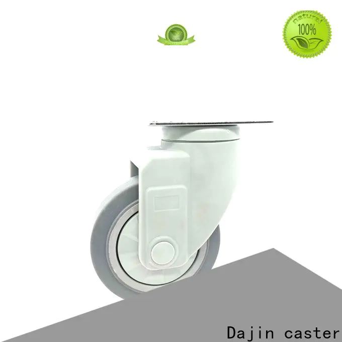 Dajin caster plastic caster wheels swivel for-dollies