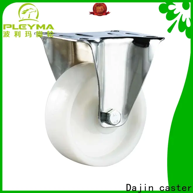 Dajin caster pp light duty castors rubber wholesale