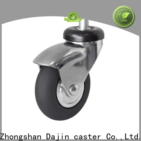 hi-elastic furniture caster wheels adjustable for trolley