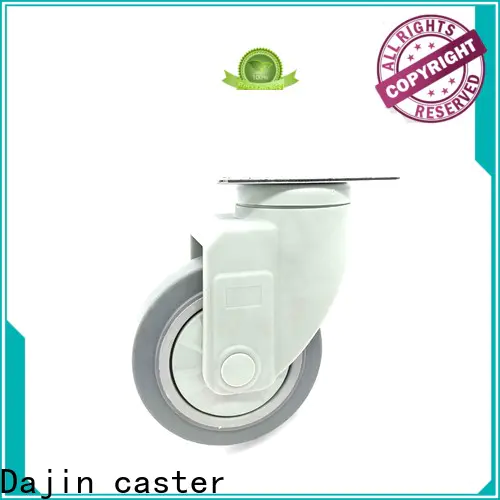 plastic rubber casters fork bearing