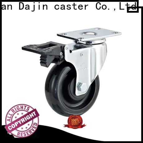 Dajin caster anti static wheel plated food service carts
