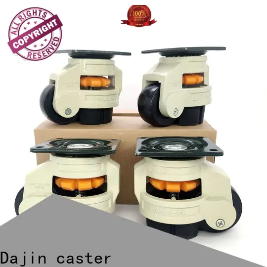 Dajin caster leveling castors wheel medical equipment