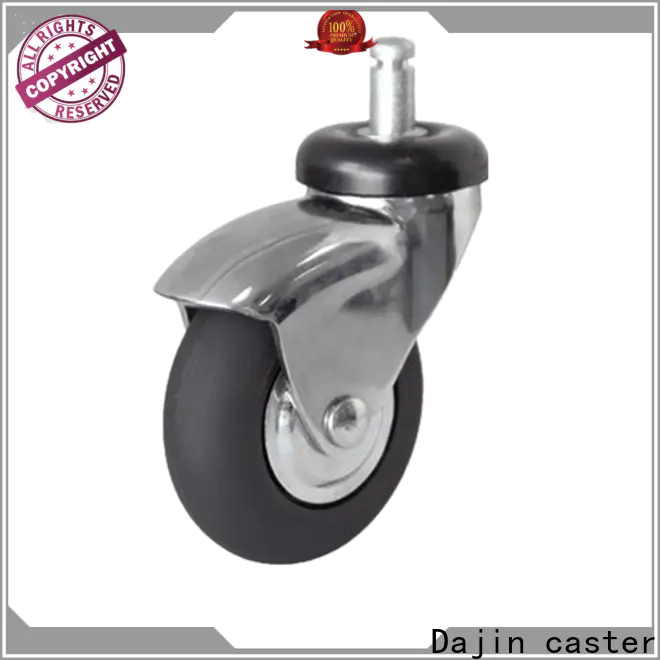 Dajin caster hot-sale industrial casters adjustable for trolley