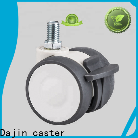 Dajin caster factory-priced heavy duty steel casters functional for dolly