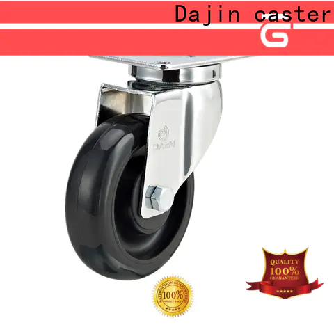 Dajin caster medium duty caster wheels thread fro rack