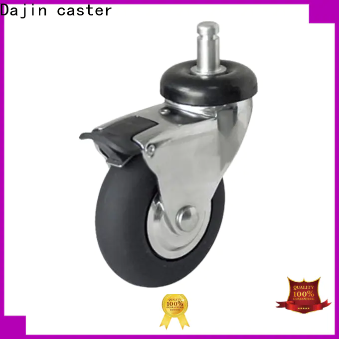 Dajin caster hi-elastic industrial casters furniture for auto