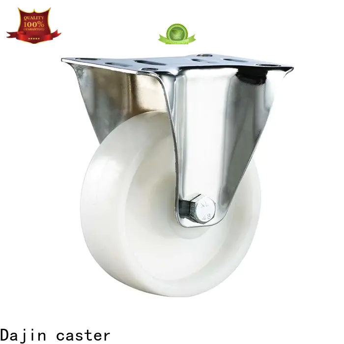 Dajin caster plastic light duty caster wheels rubber for sale