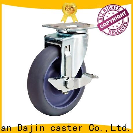 Dajin caster heavy duty adjustable casters bulk production for truck