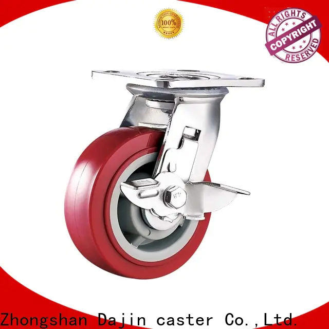 Dajin caster bearing heavy duty gate wheel custom for car