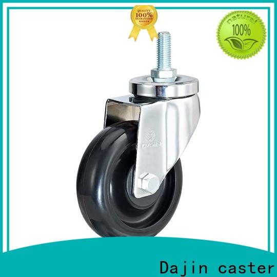 Dajin caster anti static wheel chrome food service carts