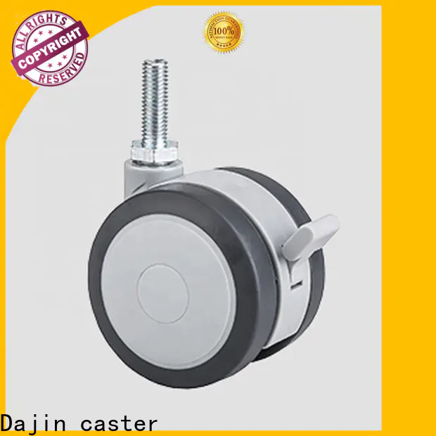 Dajin caster factory-priced lockable casters functional for furnishings
