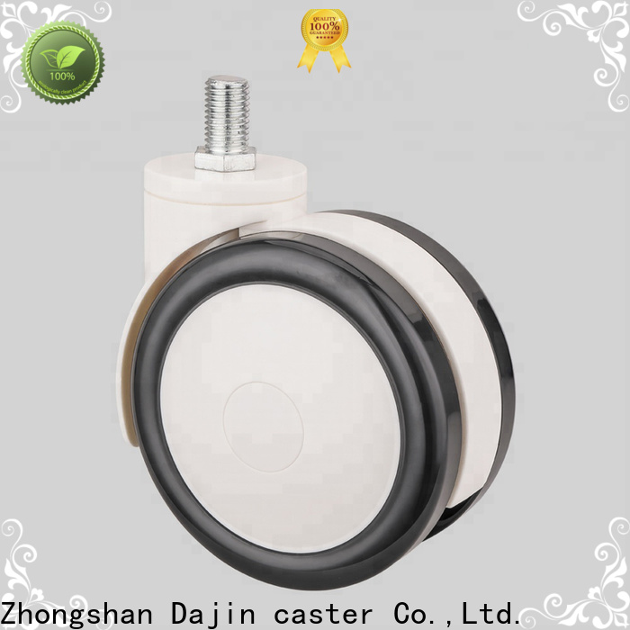 Dajin caster popular heavy duty steel casters functional for medical bed