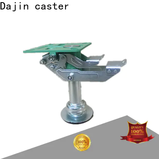 Dajin caster caster floor lock food service wheel transparent