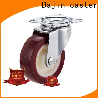 Dajin caster plastic chair casters rubber for car