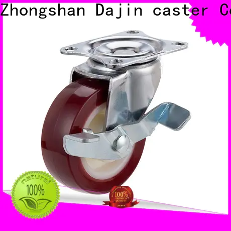Dajin caster light duty castors double side for wholesale