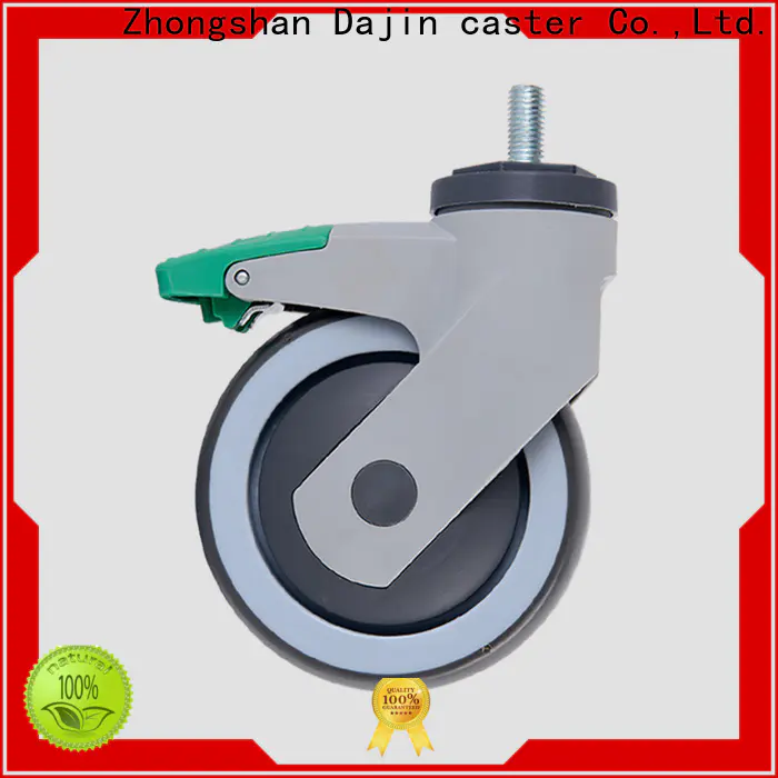 Dajin caster stainless steel casters heavy duty low cost for equipment