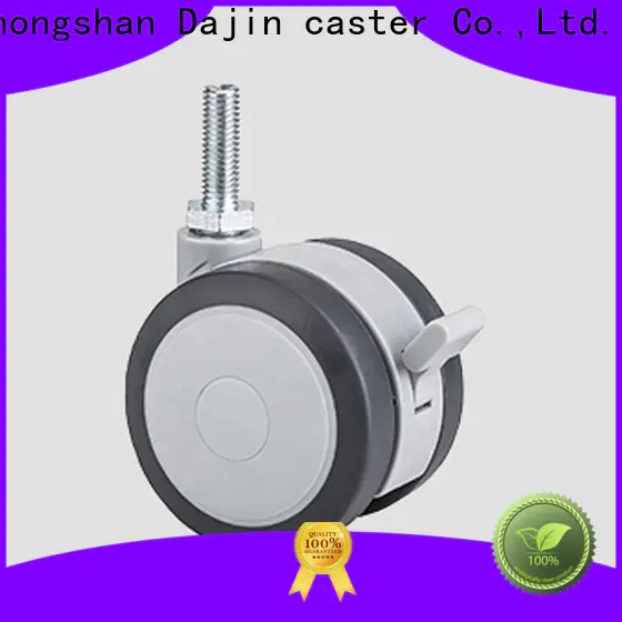 Dajin caster hot-sale chair casters for hardwood floors low cost for equipment