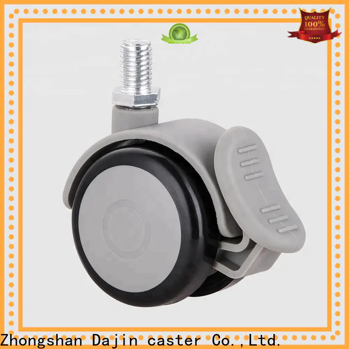 Dajin caster hot-sale threaded casters low cost for delivery