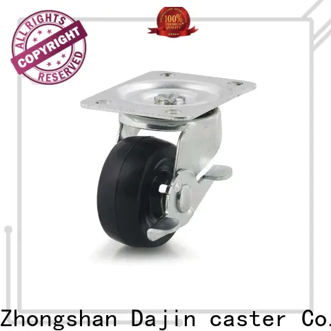 Dajin caster light light duty caster plate for car