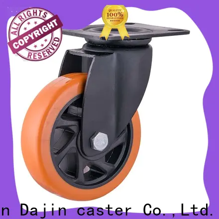Dajin caster industrial 4 heavy duty swivel casters hand for machine