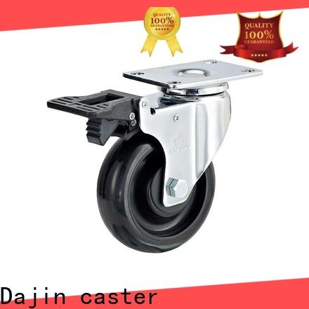 Dajin caster nonmarking anti static castors inch trolleys