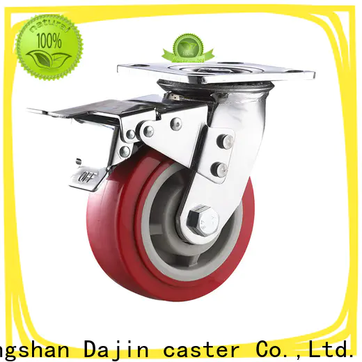 Dajin caster industrial heavy duty caster side for truck