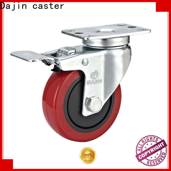Dajin caster rigid furniture swivel casters ball for dollies