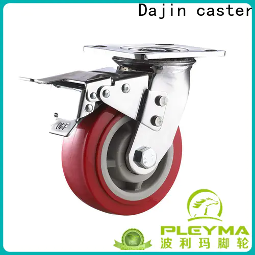 Dajin caster heavy duty swivel casters wheel for airport