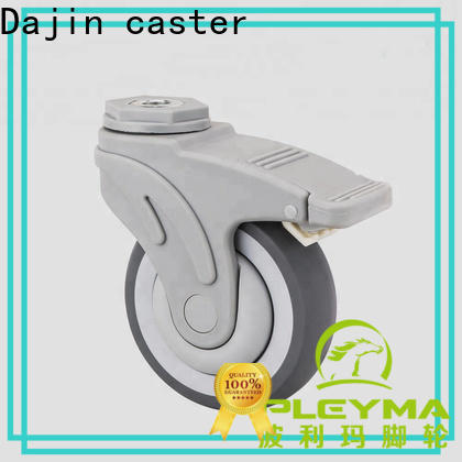 hot-sale industrial caster wheels with brakes functional for delivery