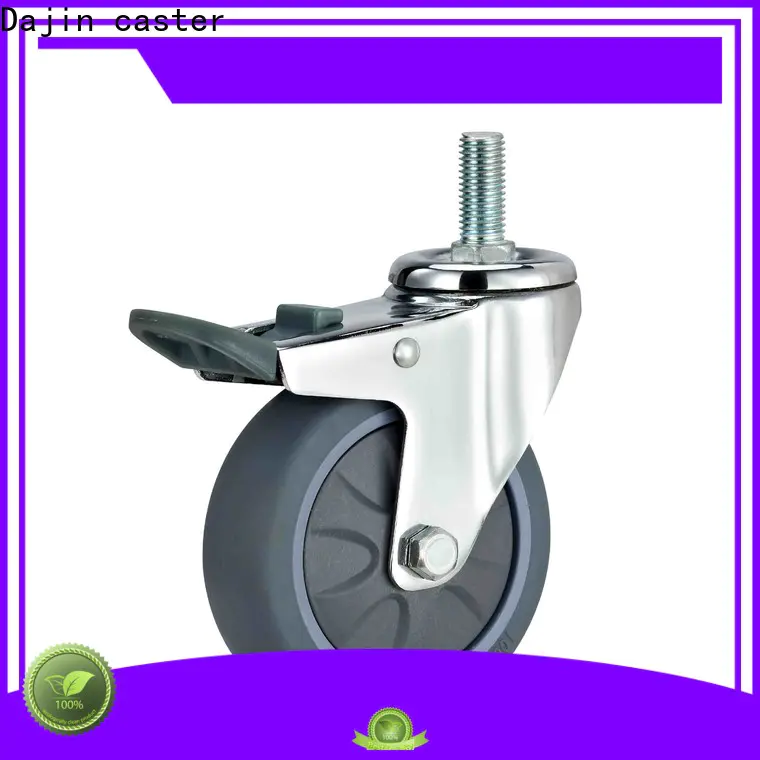 Dajin caster institutional small swivel caster wheels bearing for trolleys